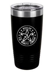 20 oz. Stainless Double-Wall Tumbler (BLACK)